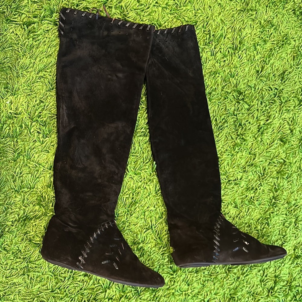 jimmy choo suede dark brown boots